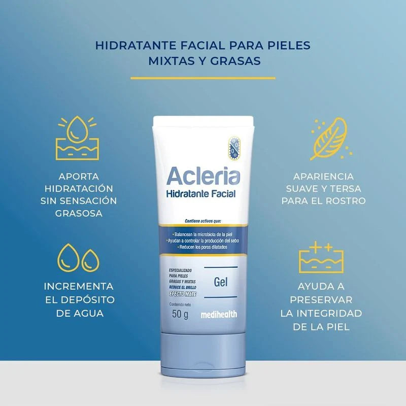 Acleria Hidratante Gel Facial x 50g