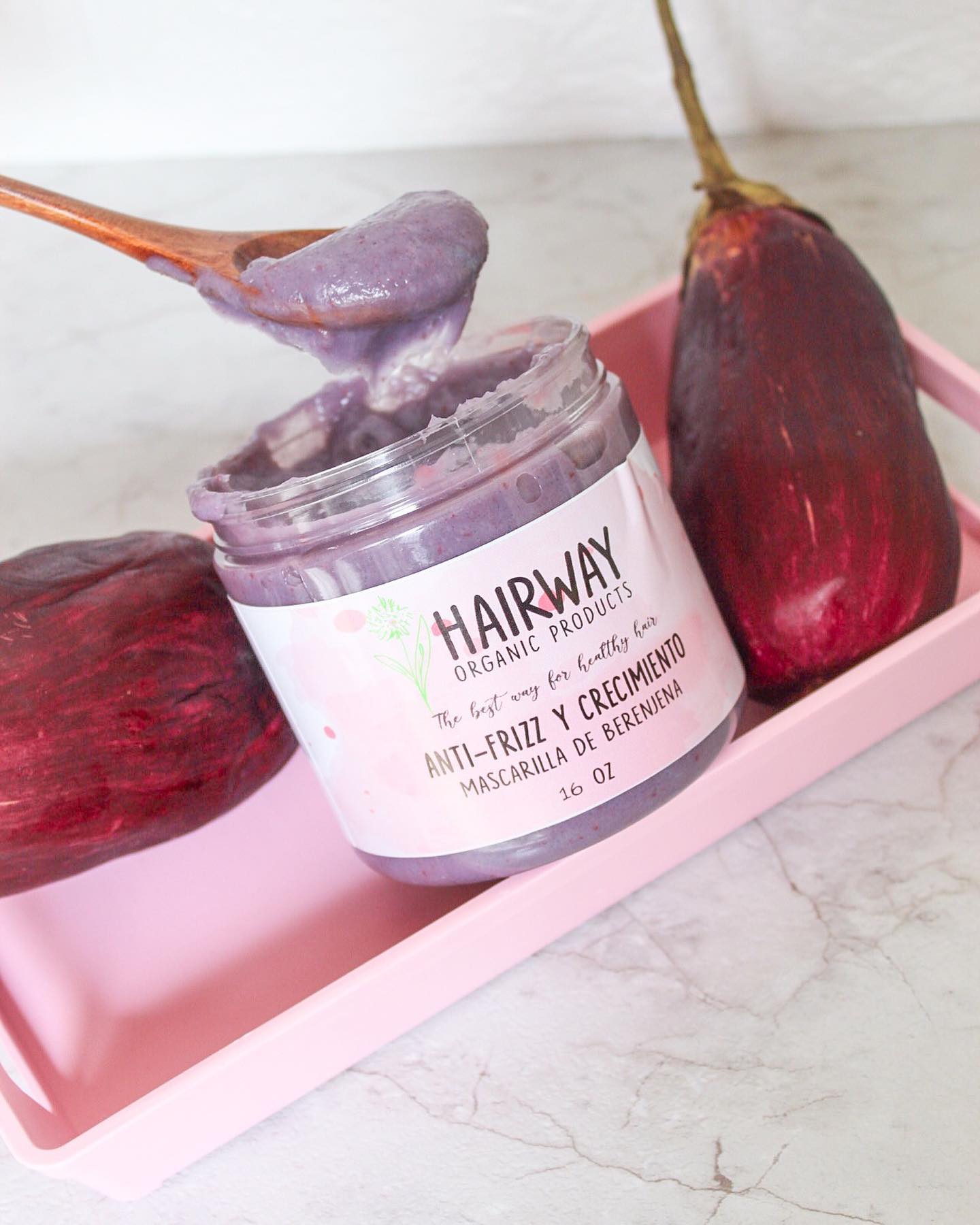 Mascarilla de Berenjena - HAIRWAY