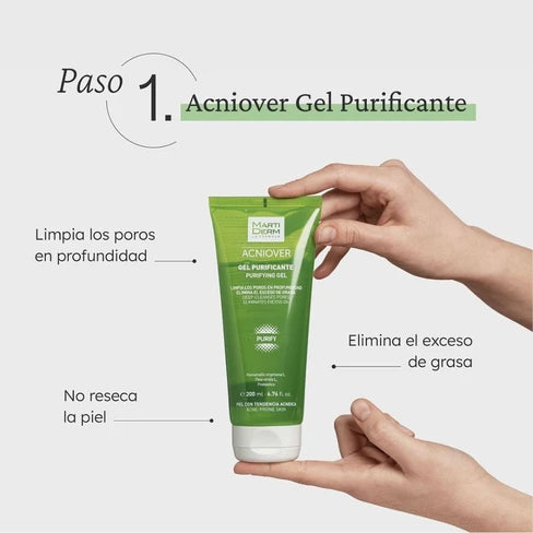 Acniover Gel limpiador Purificante - MARTIDERM